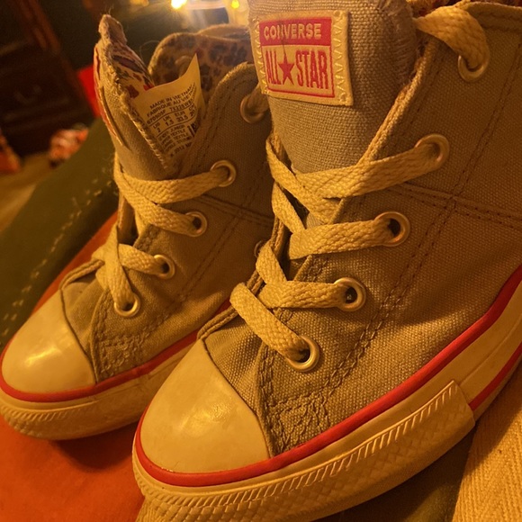 Floral Converse All-Stars  Girls sz: 2 - Picture 6 of 6